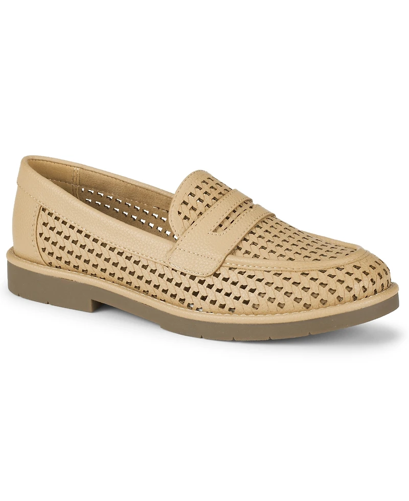 Baretraps Women's Calli Woven Slip-On Loafers