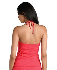 La Blanca Women's Shellbound Bandeau Neck Tankini Top