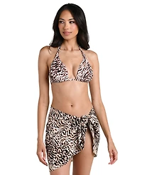 La Blanca Women's Tie Waistband Swim Cover Up Pareo