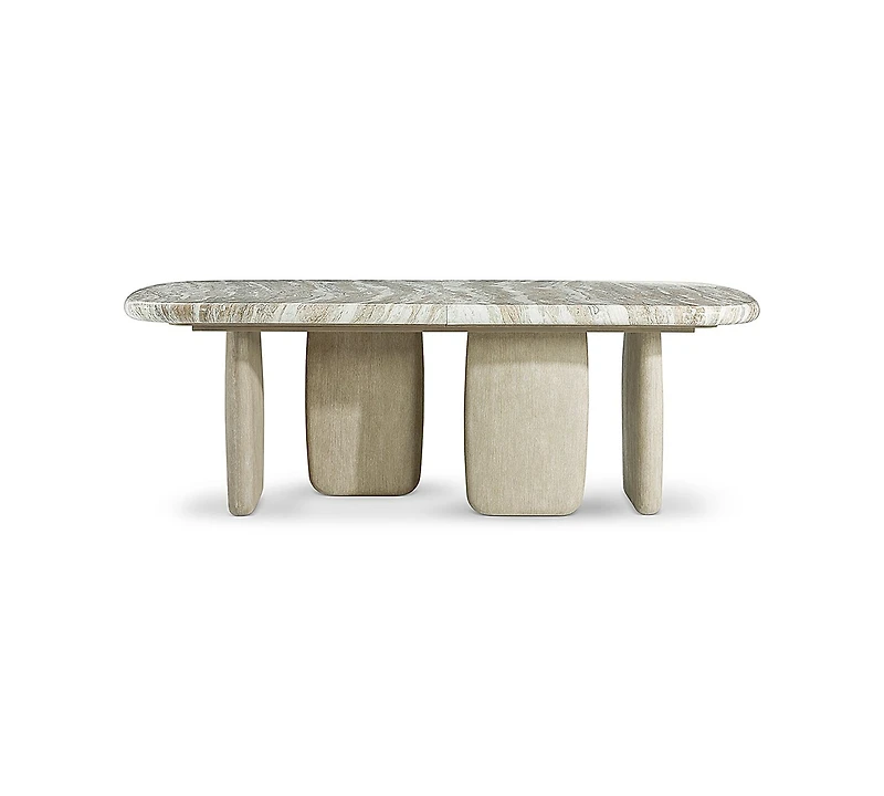 Bernhardt Arcadia 7-Piece Faux Stone Dining Set