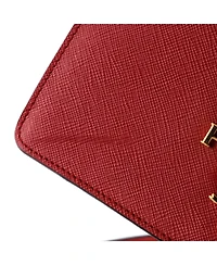 Pre-Owned Prada Small Chain Flap Bag Saffiano Leather