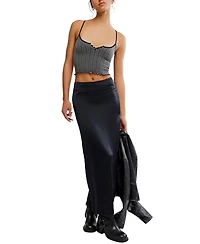 Free People Women's Snap Into it Henley Crop Top