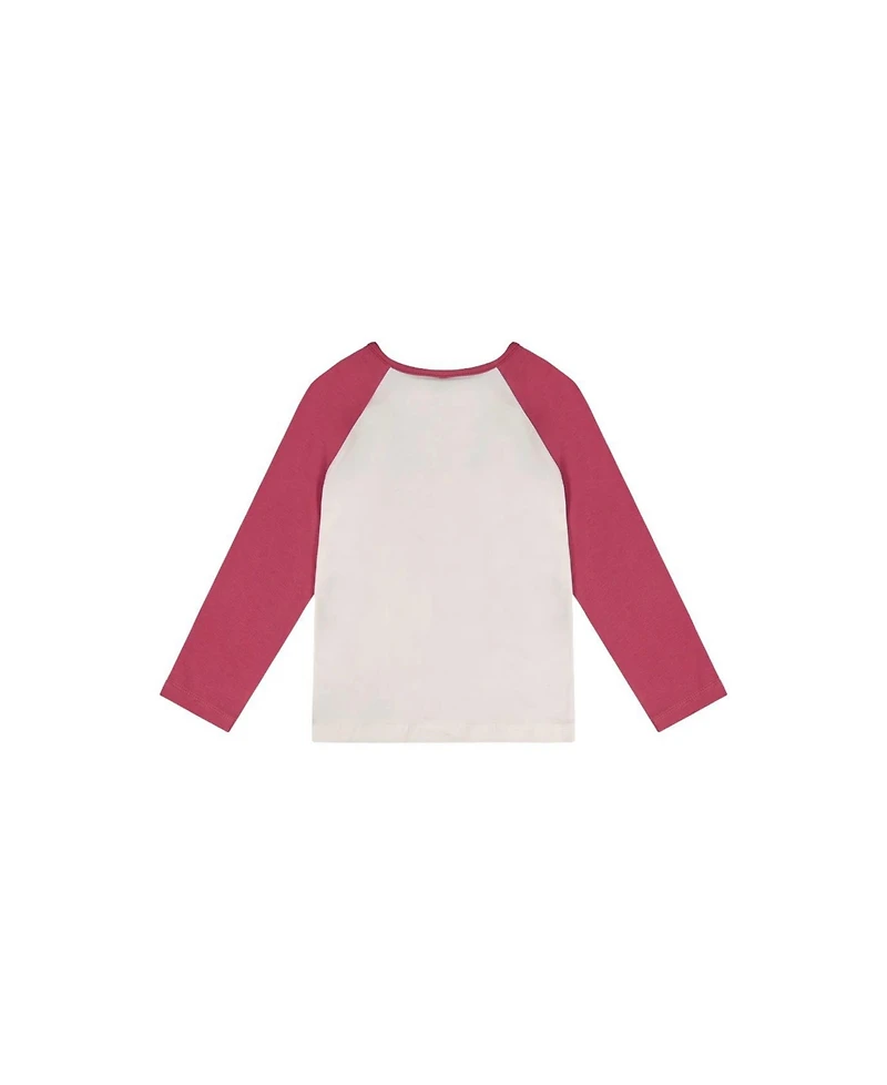 Deux par Toddler Girls 2T- 5T Raglan Organic Cotton T-Shirt