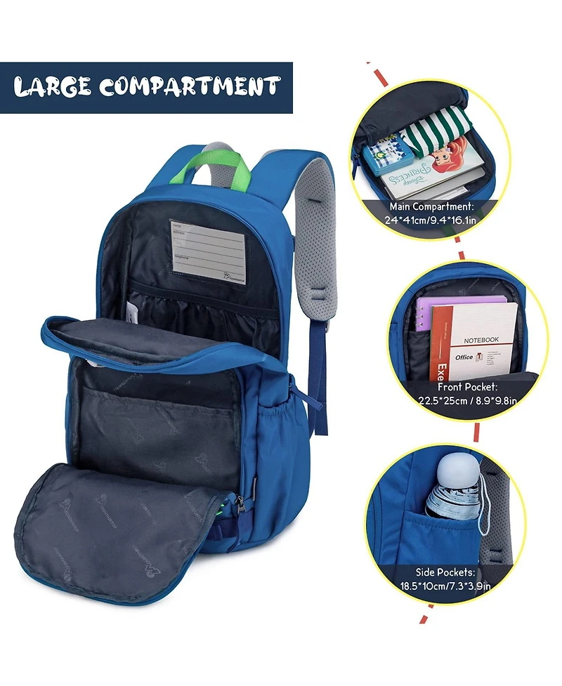 Mountaintop Kids Backpack for Boys Girls Elementary Kindergarten School Bag Lightweight Children Daypack