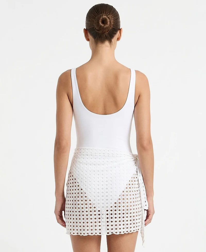 Dotti Women's Mesh Swim Cover Up Sarong