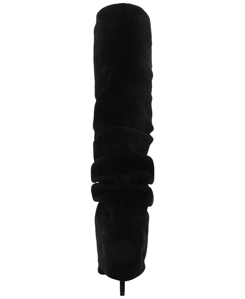 Schutz Women's Mikki Up Cloak Heeled Dress Boots