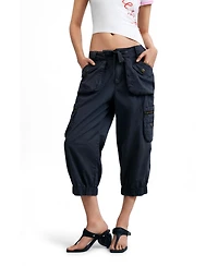 Desigual Women's Cargo pants 100% cotton