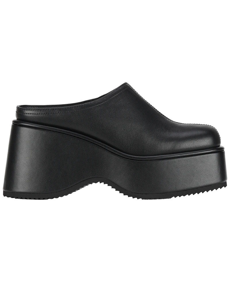 Jeffrey Campbell Women's Waveform Lug-Sole Slip-On Flatform Clogs