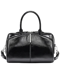 Calvin Klein Genevieve Patent Small Satchel Handbag