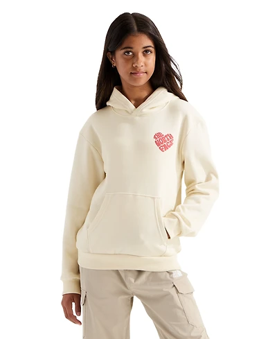 The North Face Girls' 7-16 Brand Proud Relaxed Long-Sleeve Graphic Hoodie