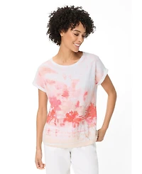 Olsen Women's Panneaux Print T-Shirt