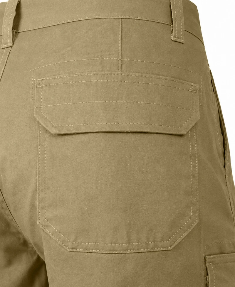 Blu Rock Men's Cotton Flex Stretch Cargo Shorts, 5-Pack