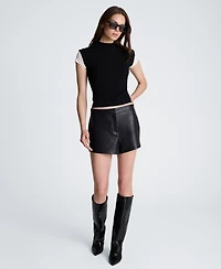 Kenneth Cole Women's Fly-Front Shorts