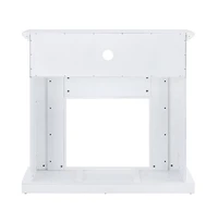 Augusta Home Nobleman Media Fireplace with Tile Surround