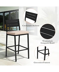 Pellebant Outdoor Indoor Barstools with Cushion