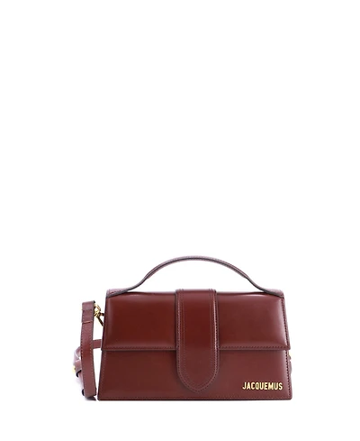 Pre-Owned Jacquemus Le Grand Bambino Flap Bag Leather