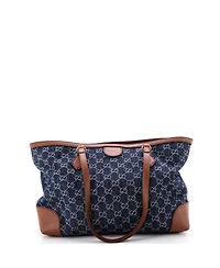 Pre-Owned Gucci Medium Ophidia Shopping Tote Gg Denim