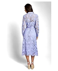 Coast Women's Lace Shirt Long Sleeve Dress