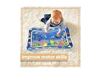 Cowin Tummy Time Baby Water Mat Inflatable Baby Toys for 3 6 12 Months