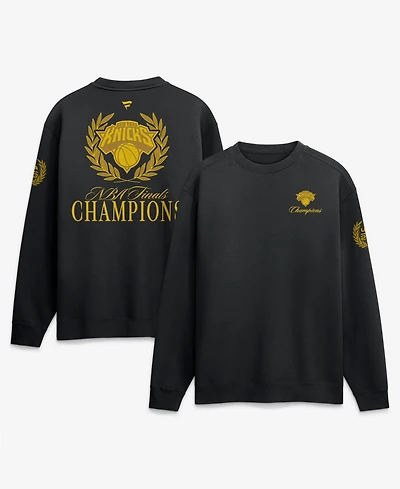 Fanatics Men's Black New York Knicks 2026 Nba Finals Champions x Usa 250th Sweatshirt
