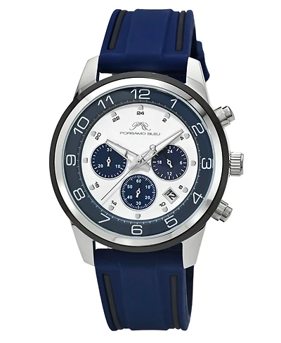 Porsamo Bleu Men's Arthur Silicone Band Watch 1094AARR