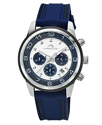Porsamo Bleu Men's Arthur Silicone Band Watch 1094AARR