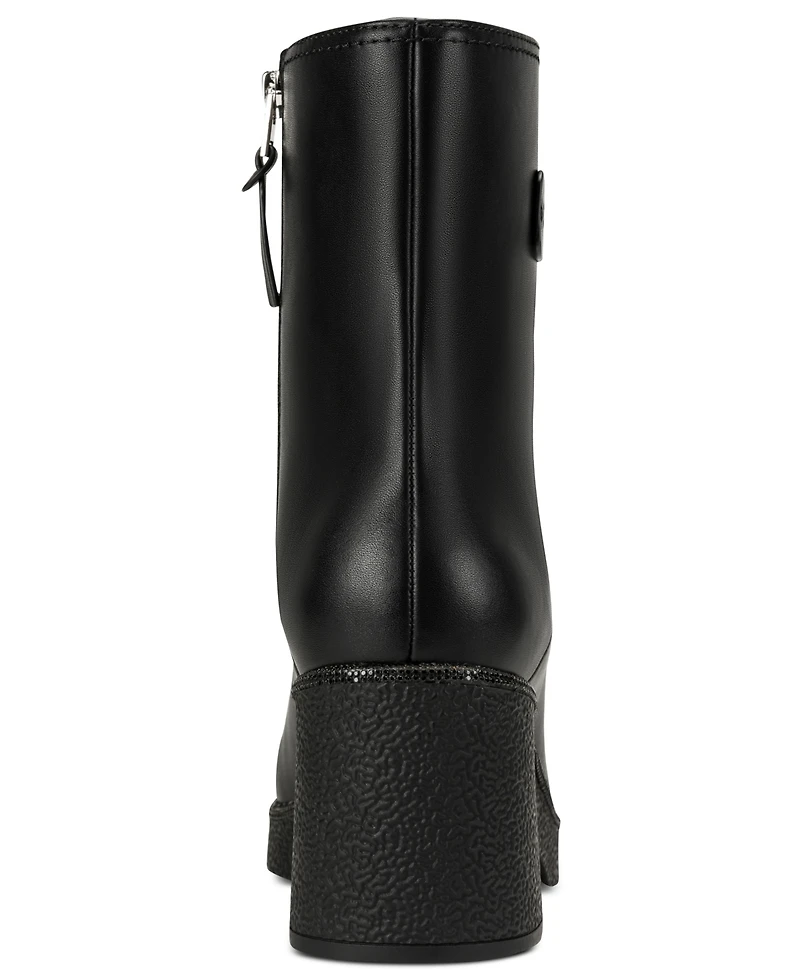 Dkny Women's Traci Block Heel Booties