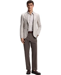 Boss by Hugo Men's Structured Cotton Blend Slim-Fit Dress Shirt