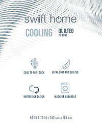Swift Home Cooling Touch Reversible Throw, 60" x 70"