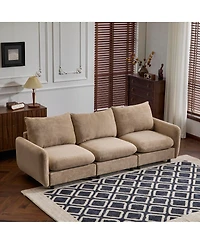 Streamdale Furniture 99 in. 3-Piece Modular Free Combination Sectional Sofa Couch