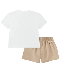 Jordan Baby Boys' Short-Sleeve T-Shirt and Shorts, 2-Piece Set