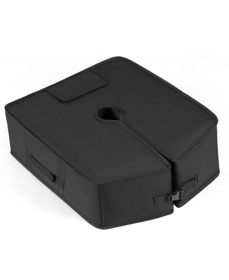 Sugift 90 Lbs Sand-Fillable Umbrella Base Weight