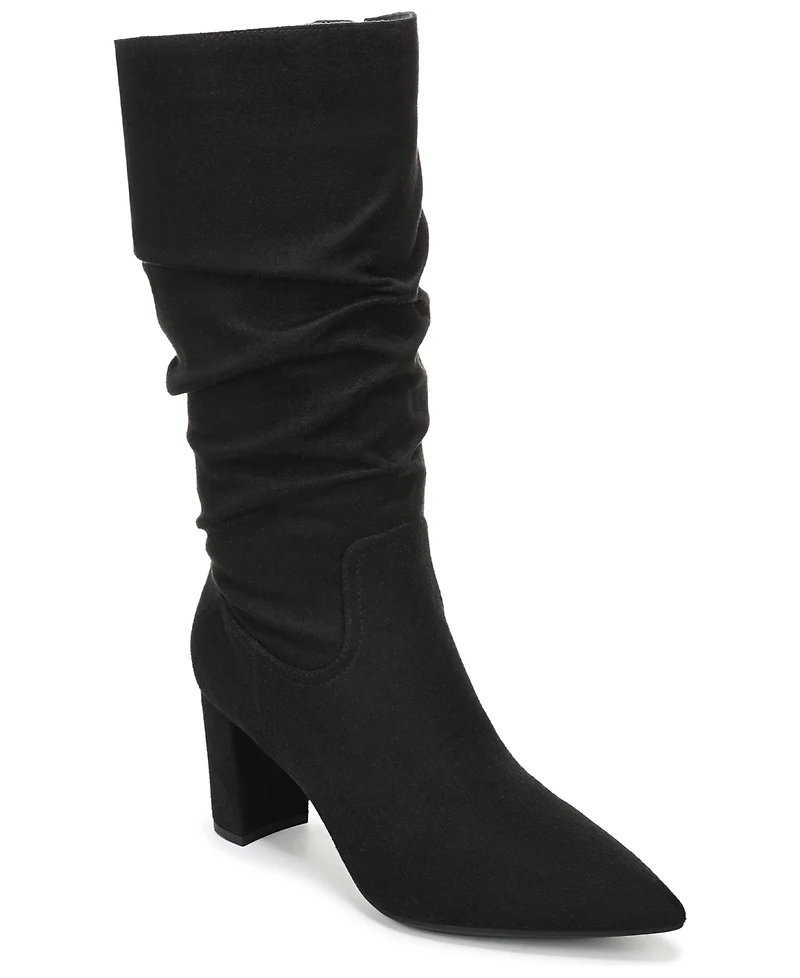 LifeStride Women's Renee Wide Calf Zipper Tall Boots