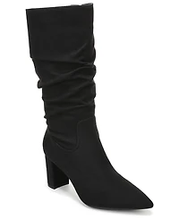 LifeStride Women's Renee Wide Calf Zipper Tall Boots