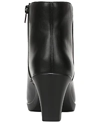 LifeStride Women's Eloise Zip Short Block Heel Booties