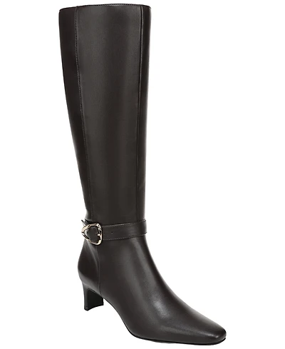 LifeStride Women's Faris Zip Wide Calf Tall Snip Toe Boots