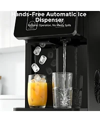 Cowsar Ice Maker with Water Dispenser, Self-Cleaning, Portable