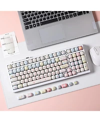 Lamicall Kitten Mog Profile Dye-Sub Pbt Custom Keycaps