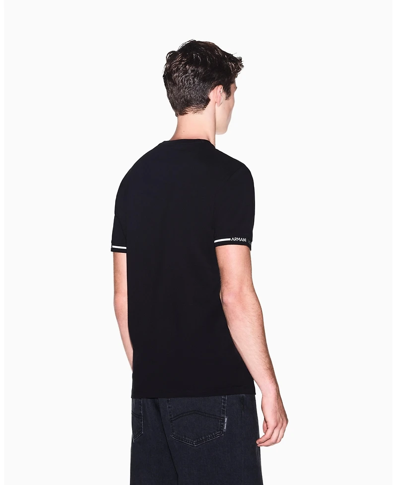 A|X Armani Exchange Men's Short Sleeve Pique Slim Fit T-Shirt