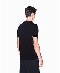 A|X Armani Exchange Men's Short Sleeve Pique Slim Fit T-Shirt
