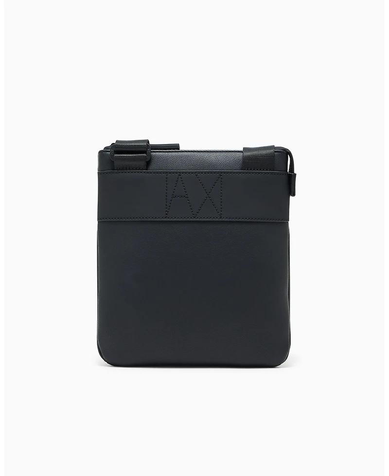 A|X Armani Exchange Men's Flat Crossbody Bag