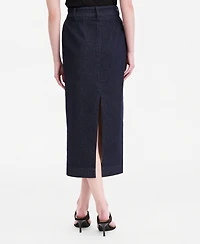 Jonathan Cohen X Macy's Women's Denim Pencil Midi Skirt, Exclusive