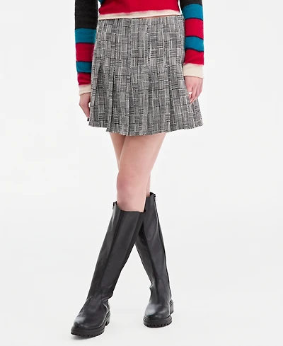 Jonathan Cohen X Macy's Women's Pleated Plaid Mini Skirt, Exclusive