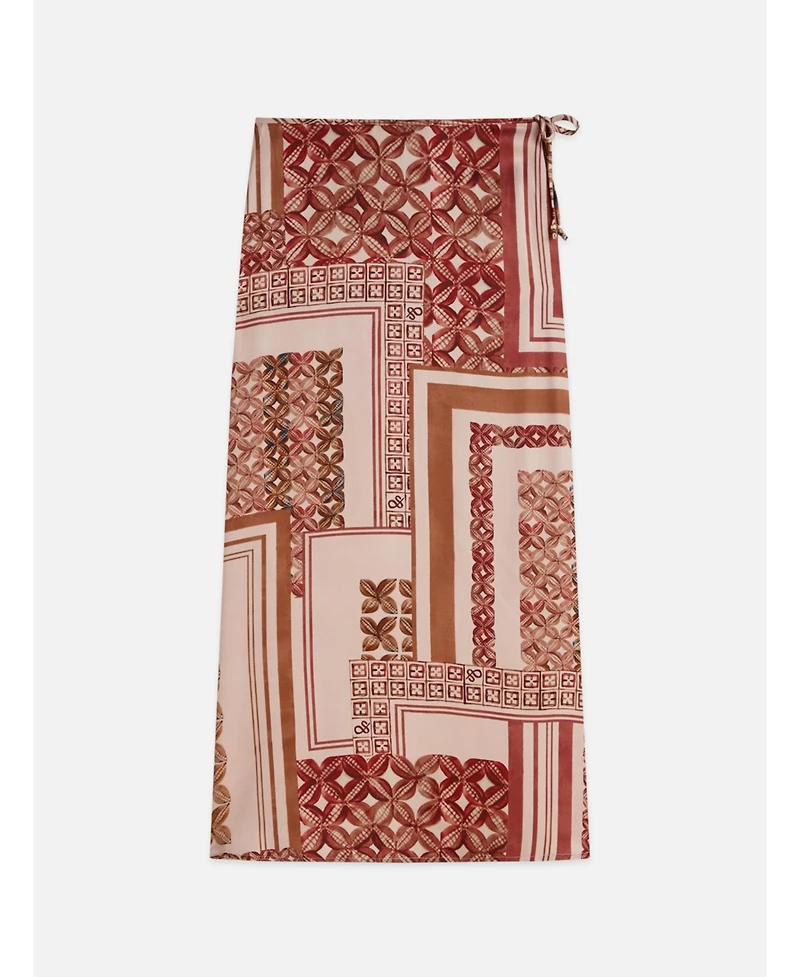 Scotch & Soda Women's and Printed Ankle Length Skirt