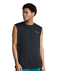 Champion Men's Script Sport Muscle Crewneck Tank Top