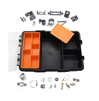 Xdovet Tool Parts Box Organizer Removable Dividers 10-Compartment