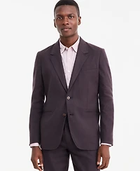 Alfani Men's Linen-Blend Tech Two-Button Blazer, Macy's Exclusive - Delavay