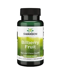 Swanson Bilberry Fruit 470 Milligrams 100 Capsules