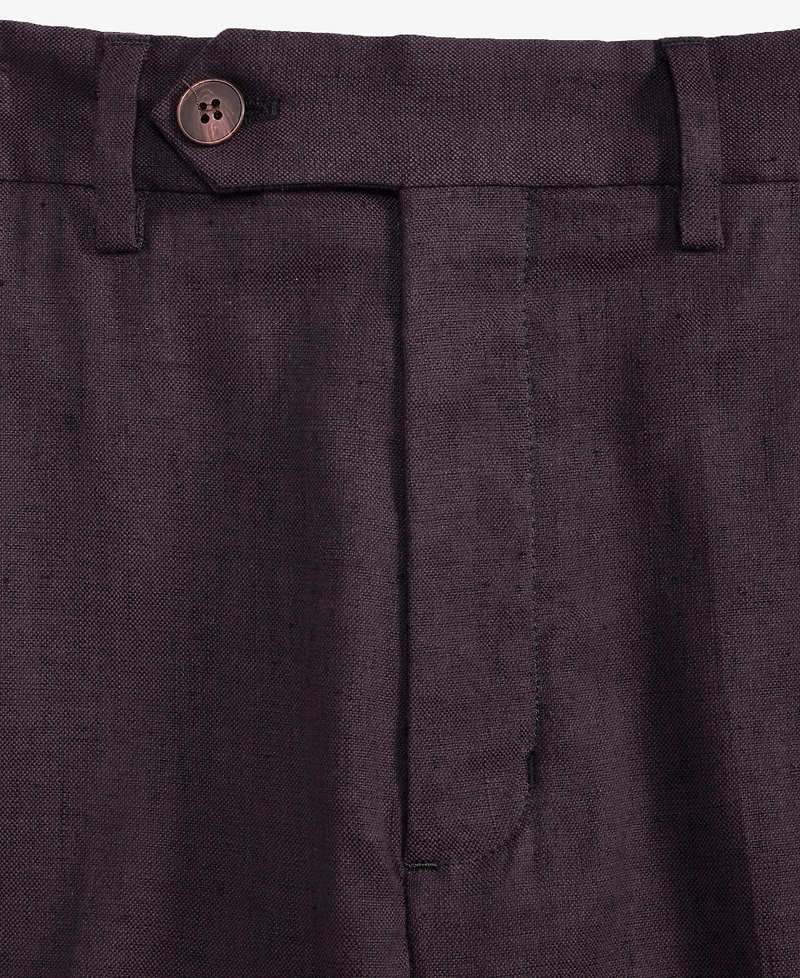 Alfani Men's Tech Linen-Blend Pants, Macy's Exclusive