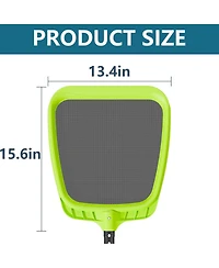 Xdovet Pool Skimmer Net Heavy Duty Leaf Rake Frame